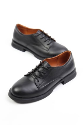 Туфли кожаные Benito 2128-1/01/07- фото 1 - интернет-магазин обуви Pratik