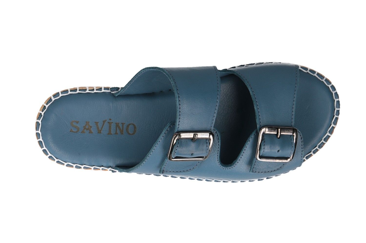 картинка Шлепанцы кожаные Savino от магазина Pratik